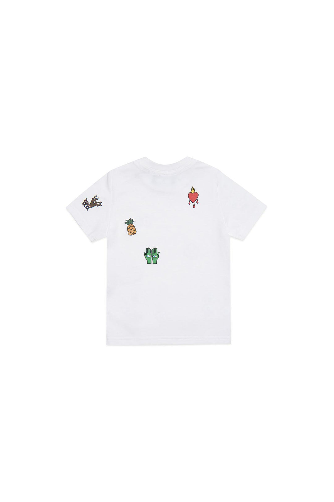 T-shirt bianca neonata
