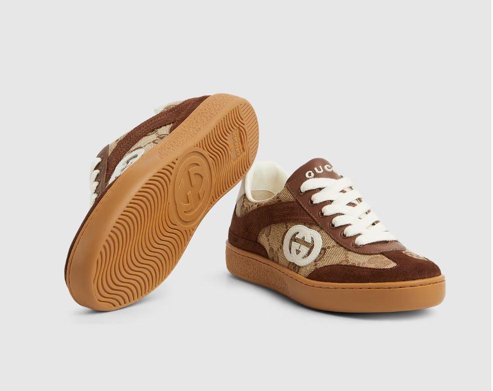 sneakers marrone bambino 812674AAE2T 2248 GUCCI KIDS 