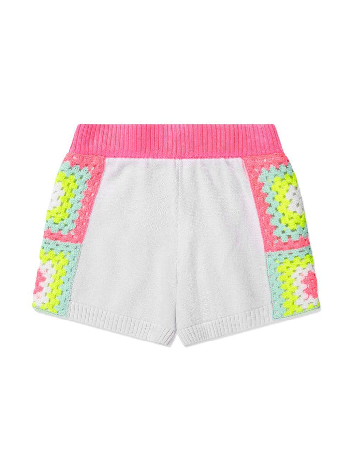 Shorts bianchi bambina