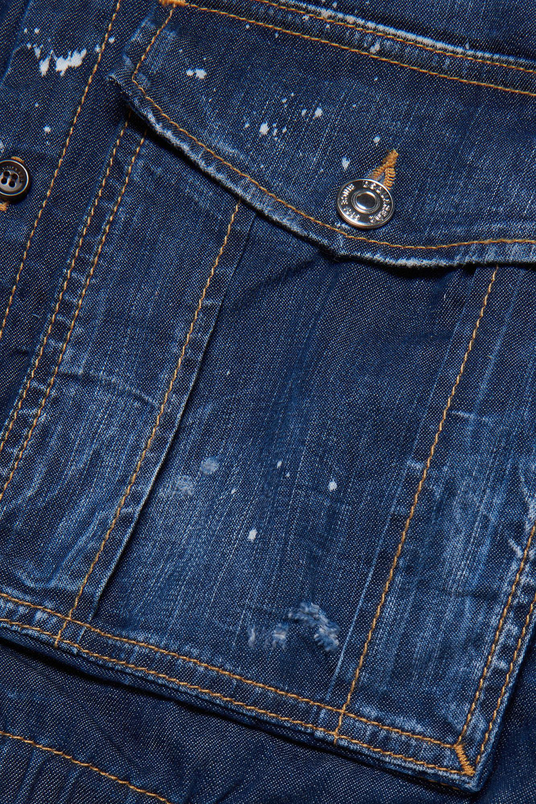 Camicia denim bambino,con due tasche