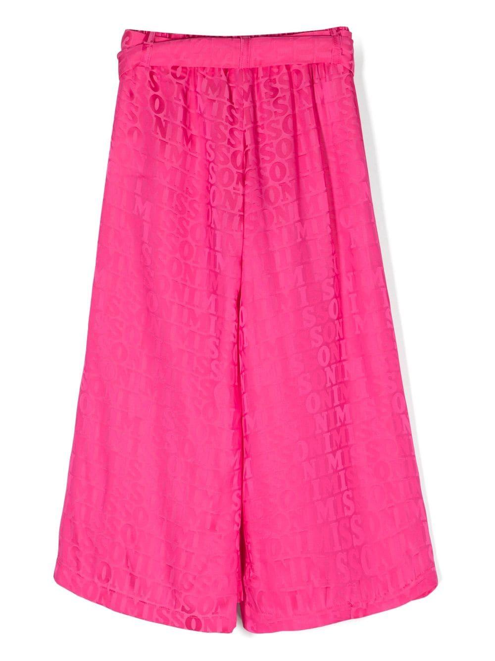 Pantaloni fucsia bambina
