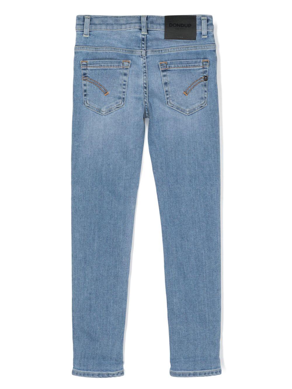 Pantaloni blu denim bambino