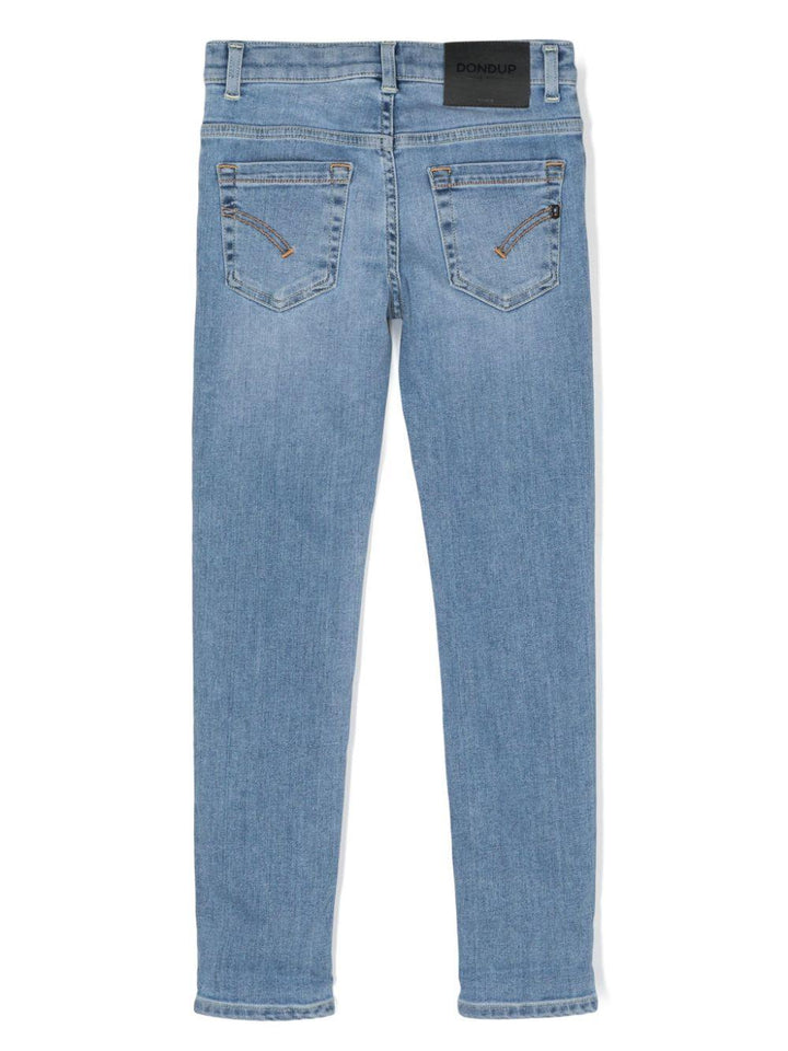 Pantaloni blu denim bambino
