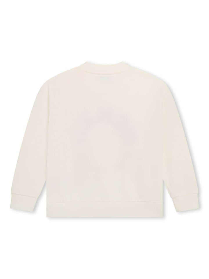 felpa bianco bambino K60333 121 KENZO KIDS 