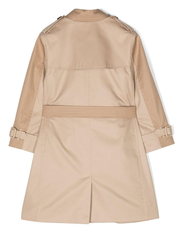 Trench beige bambina