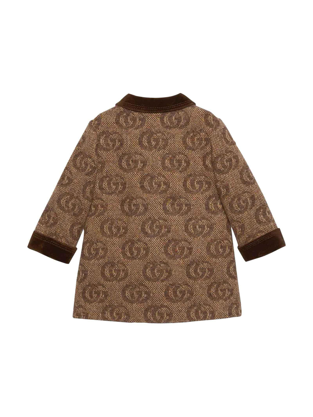 Cappotto marrone neonata