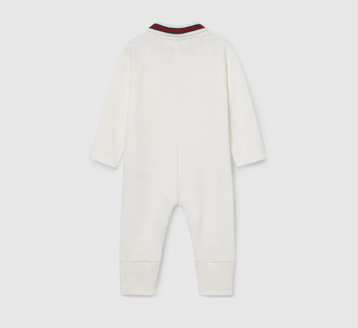 tutina bianca neonato 825183XJHAM 9024 GUCCI KIDS 