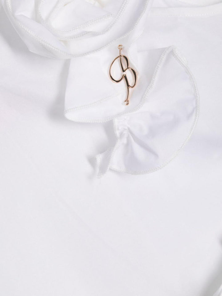 Blusa bianca bambina