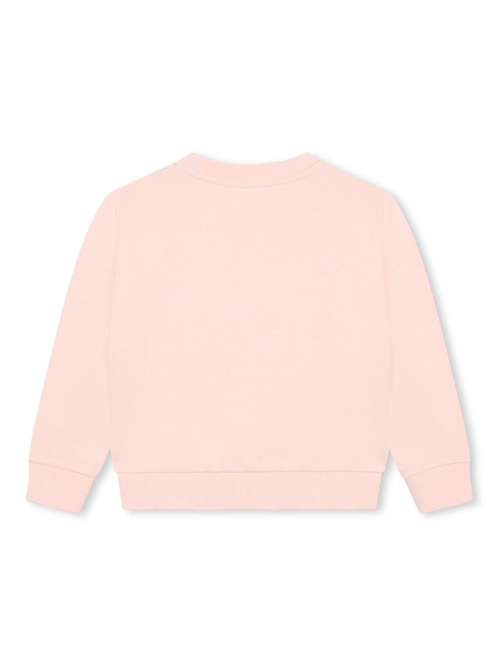 felpa rosa bambina