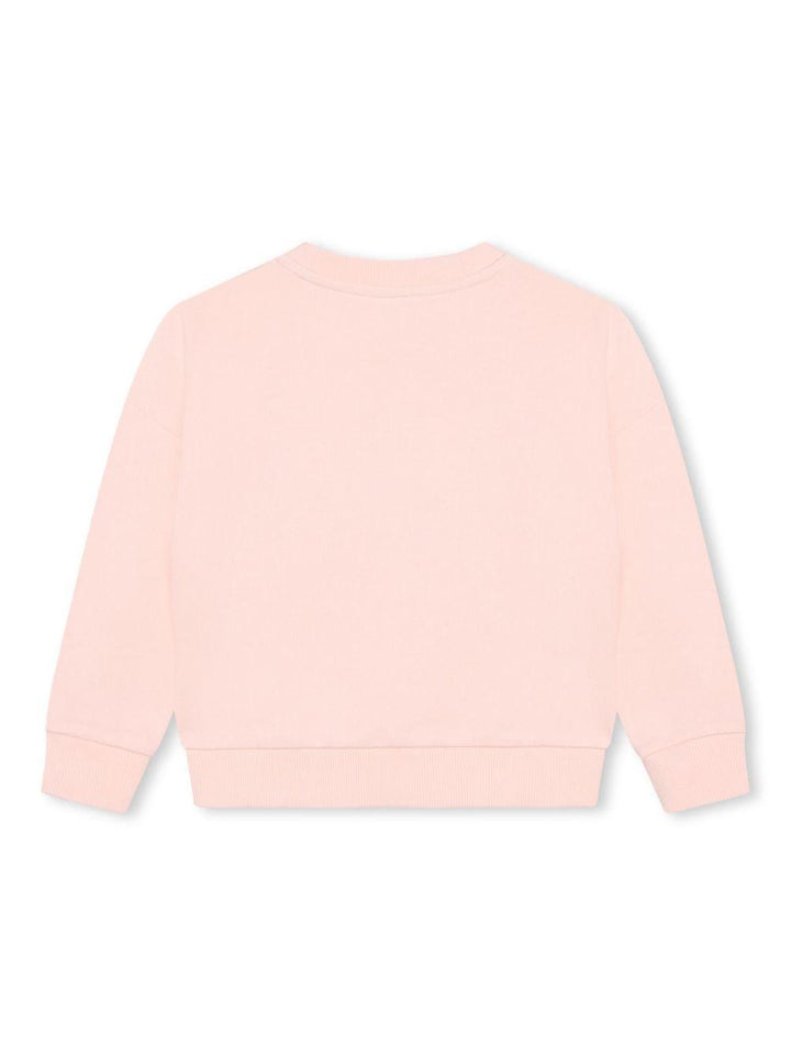 felpa rosa bambina