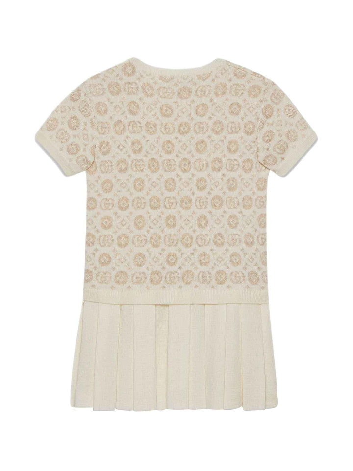 Abito beige bambina