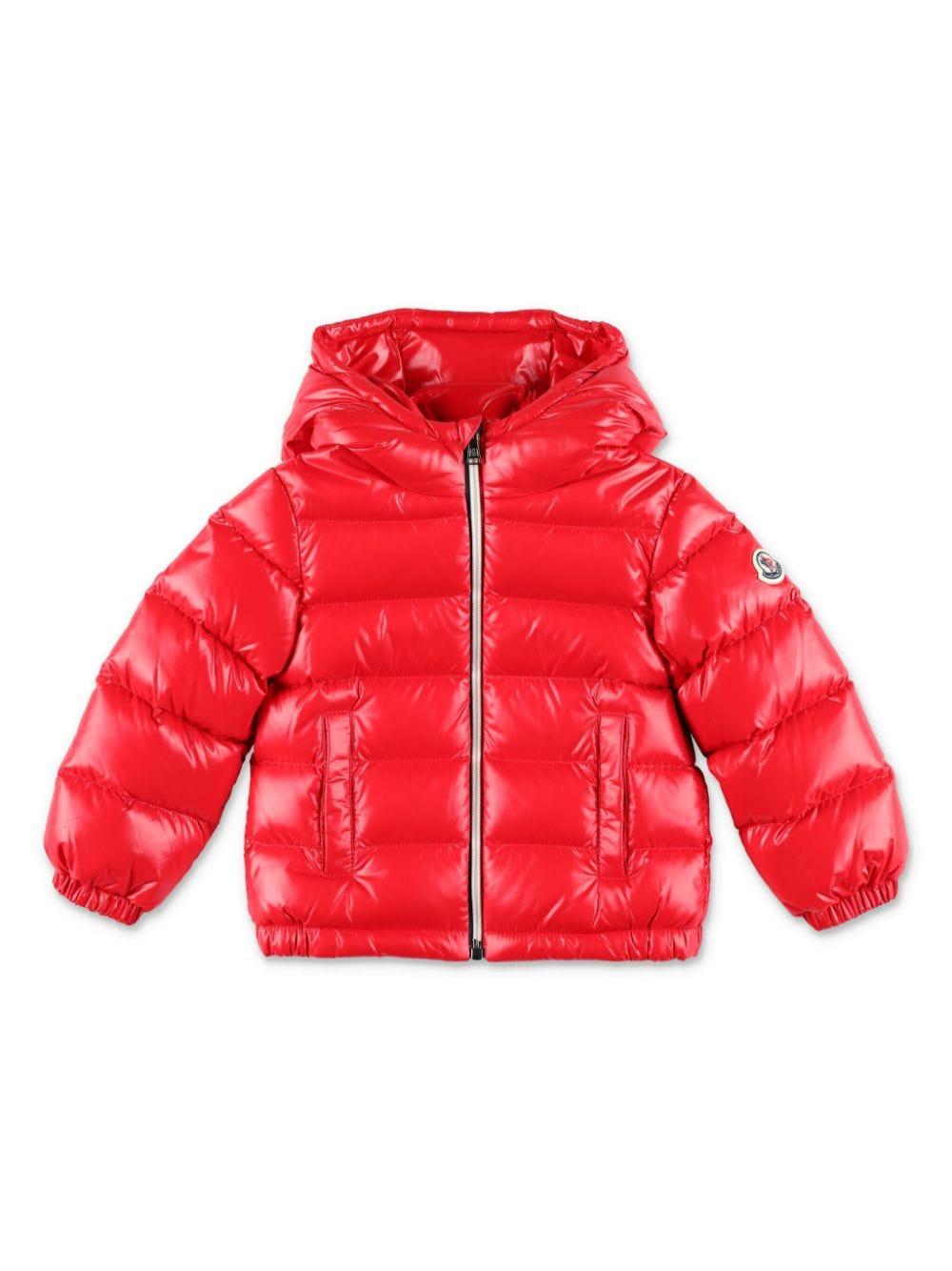 Piumino rosso neonato unisex