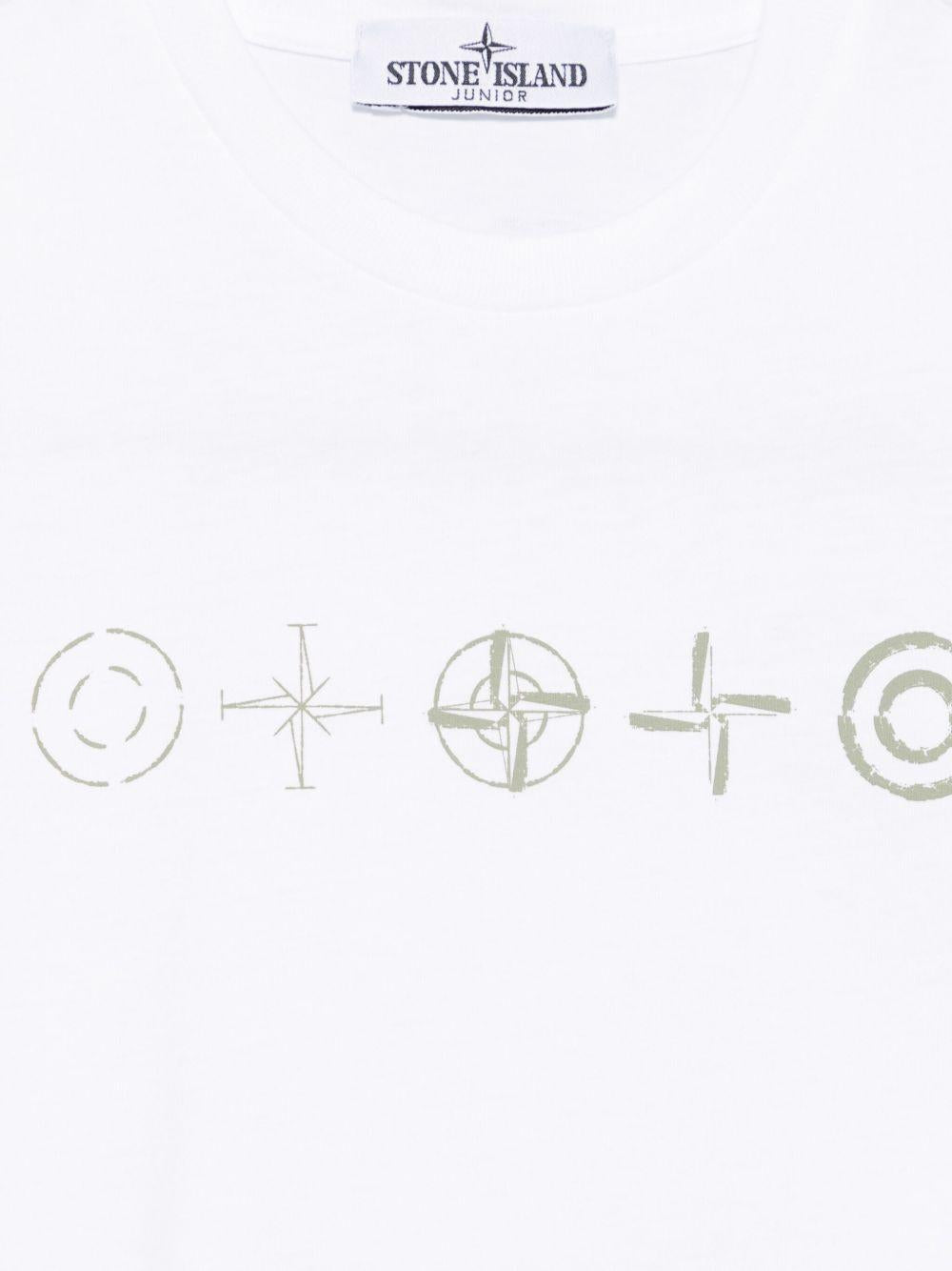 t-shirt bianca bambino