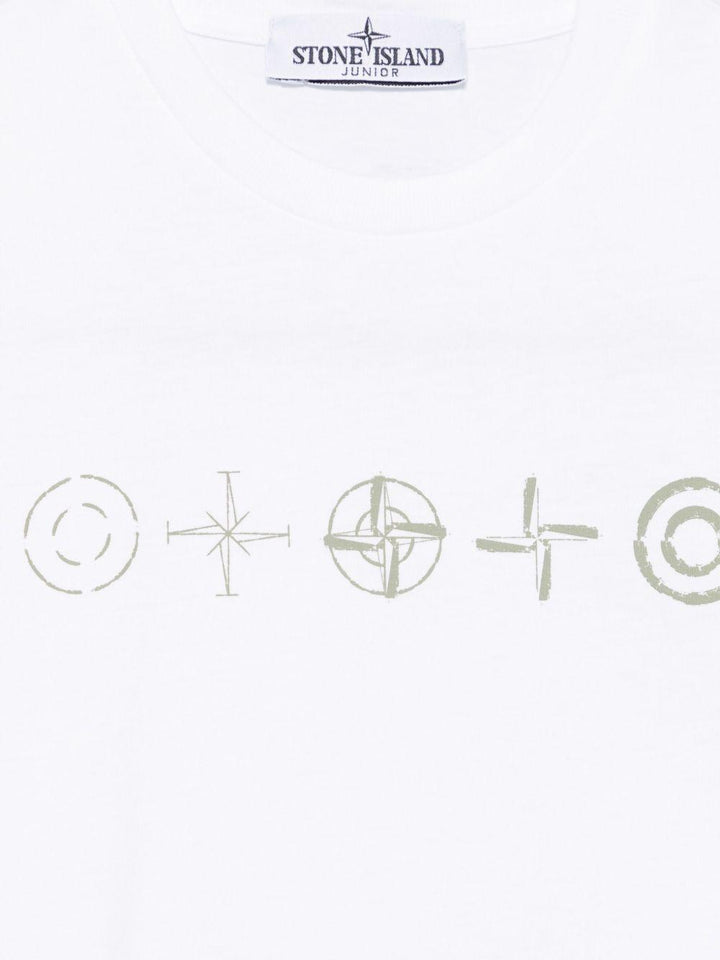 t-shirt bianca bambino