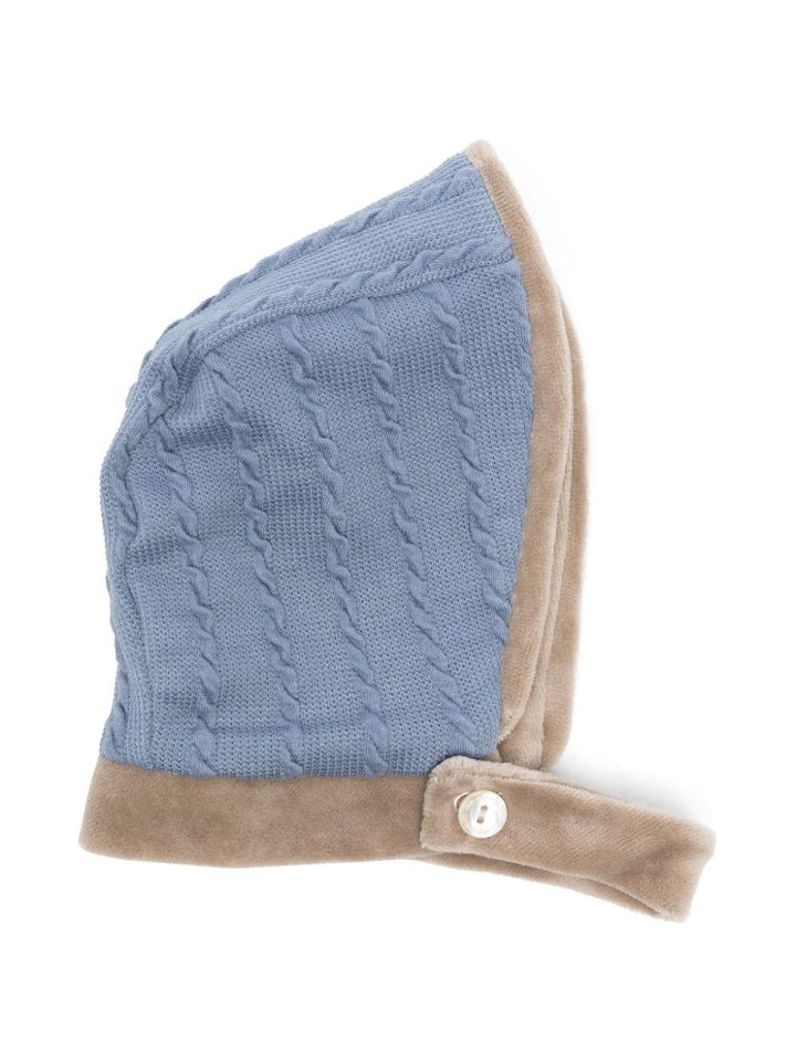 Cappello beige e blu unisex TBCP00M16 01 la stupenderia 
