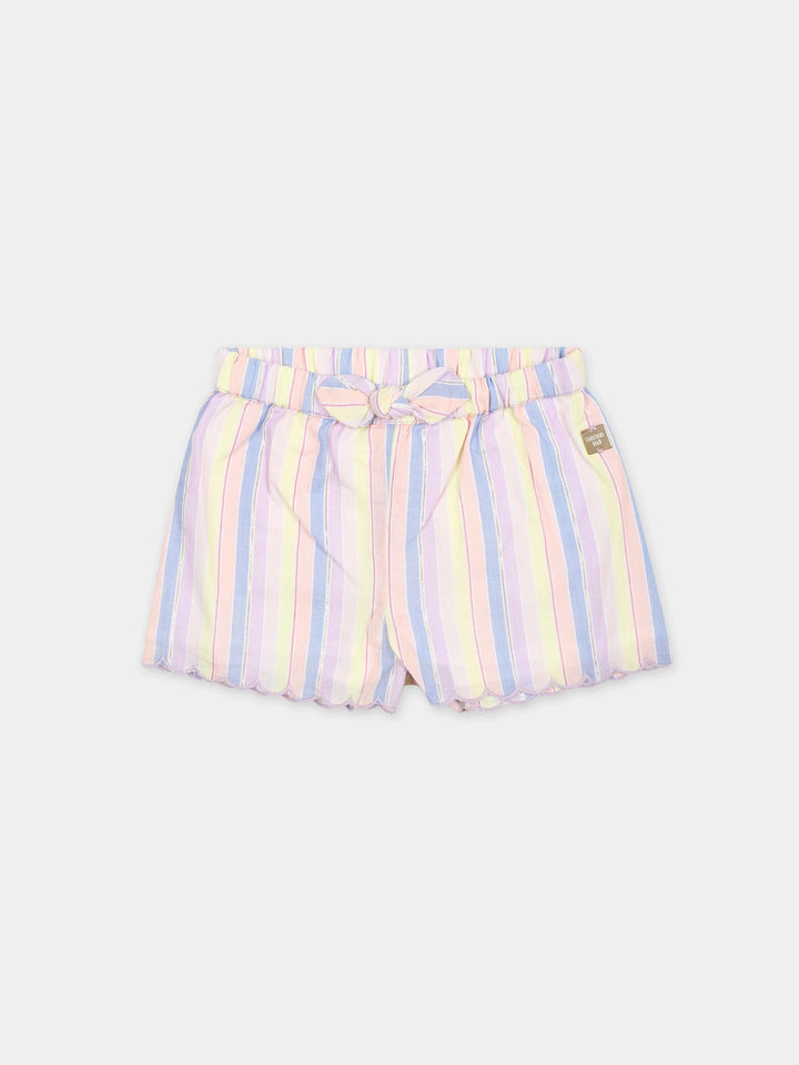 shorts multicolor neonata