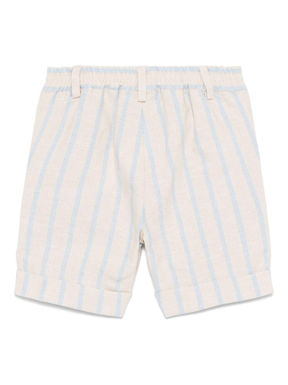 bermuda beige/celeste neonato