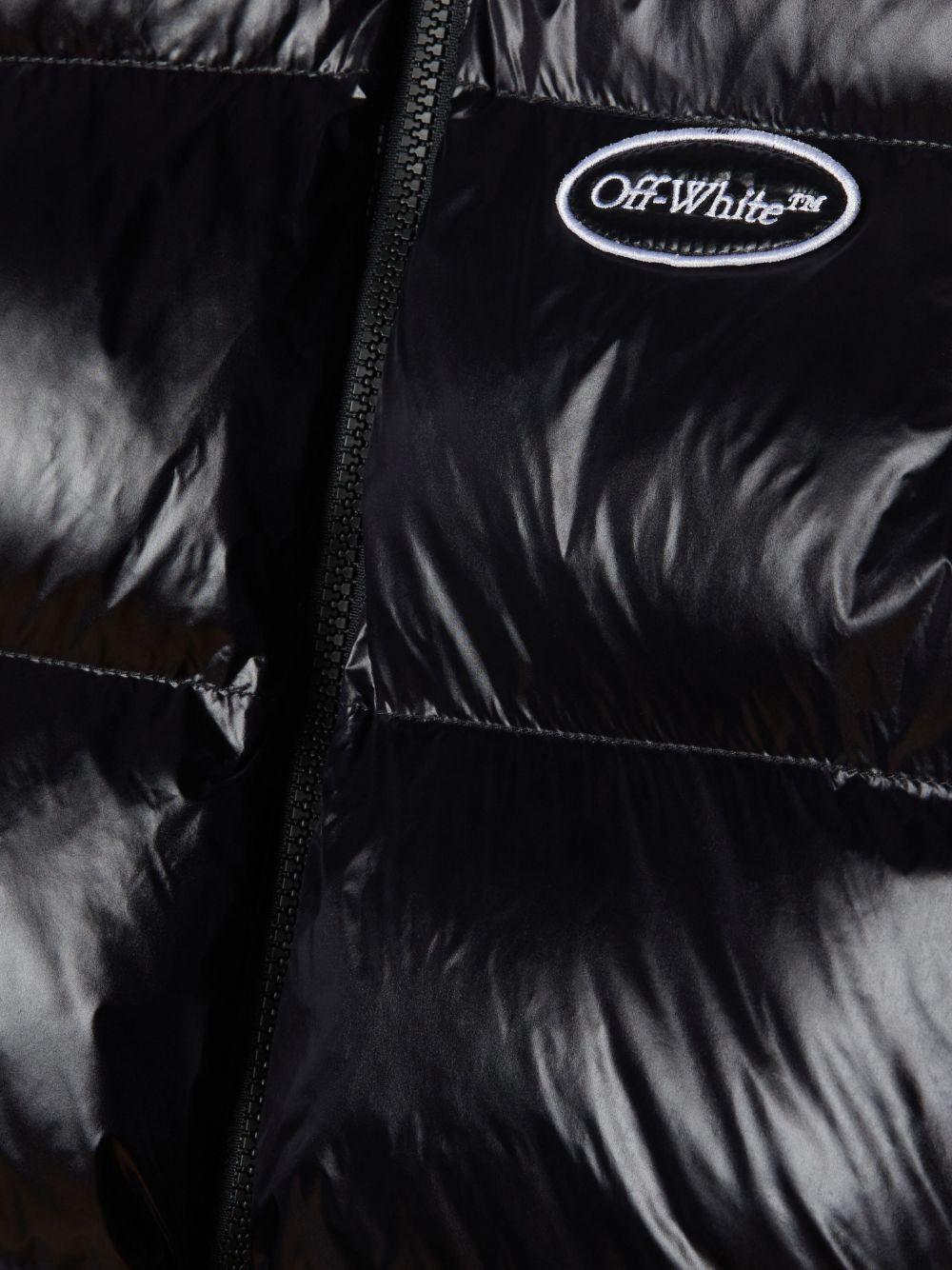 Bomber nero bambino OBED003F23FAB001 1010 off-white kids 