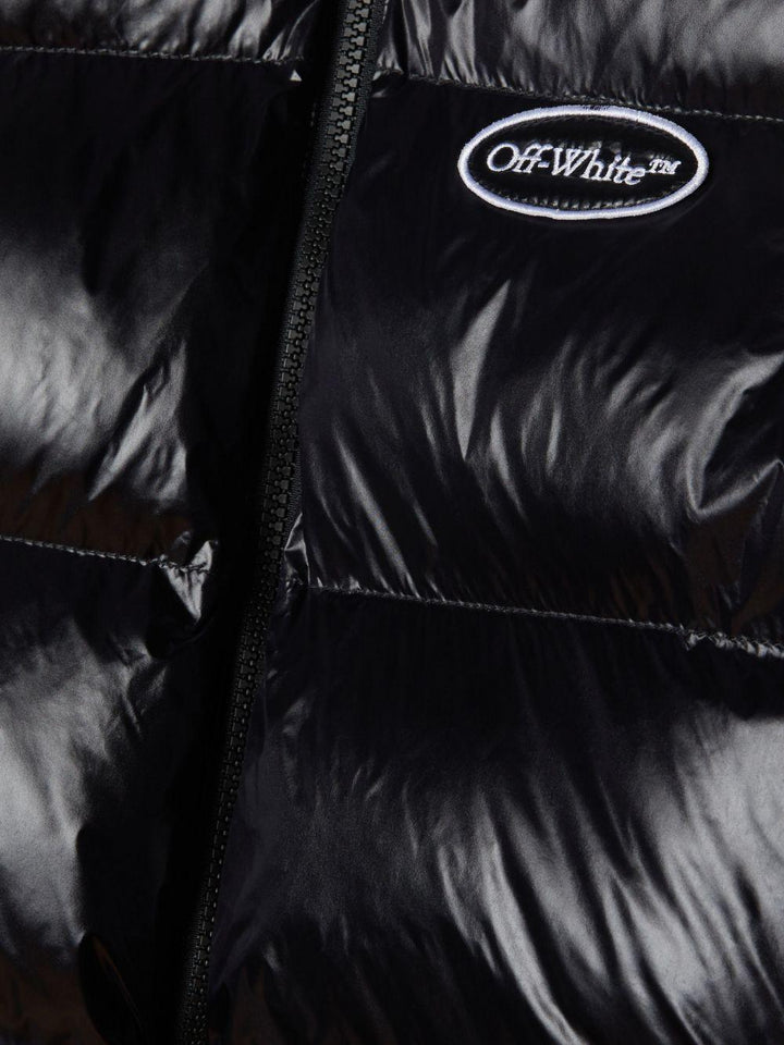 Bomber nero bambino OBED003F23FAB001 1010 off-white kids 