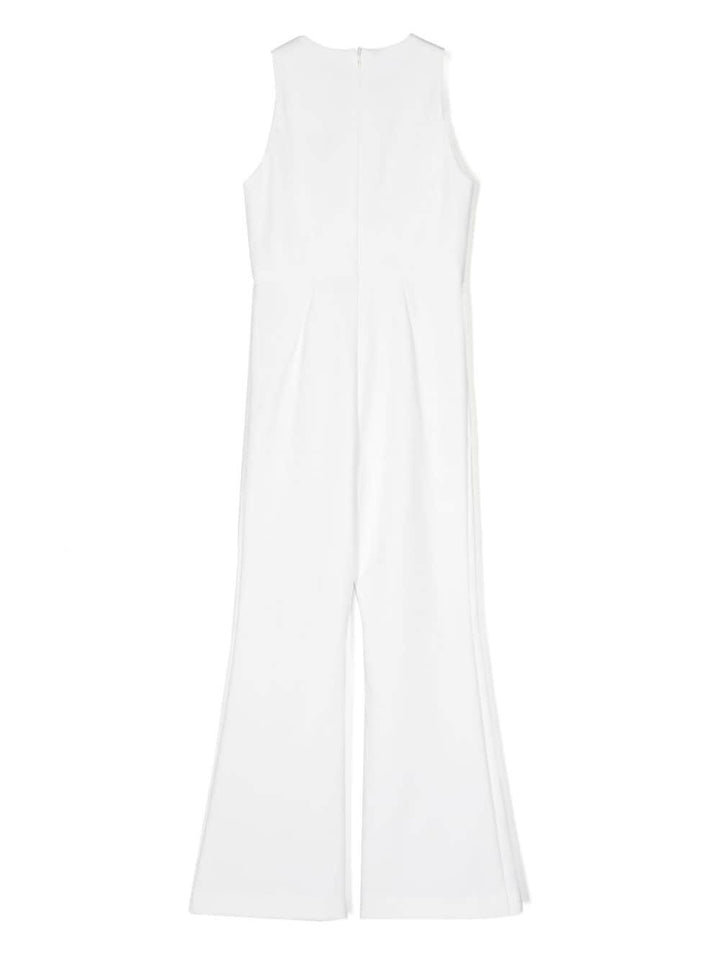 Jumpsuit bianca bambina