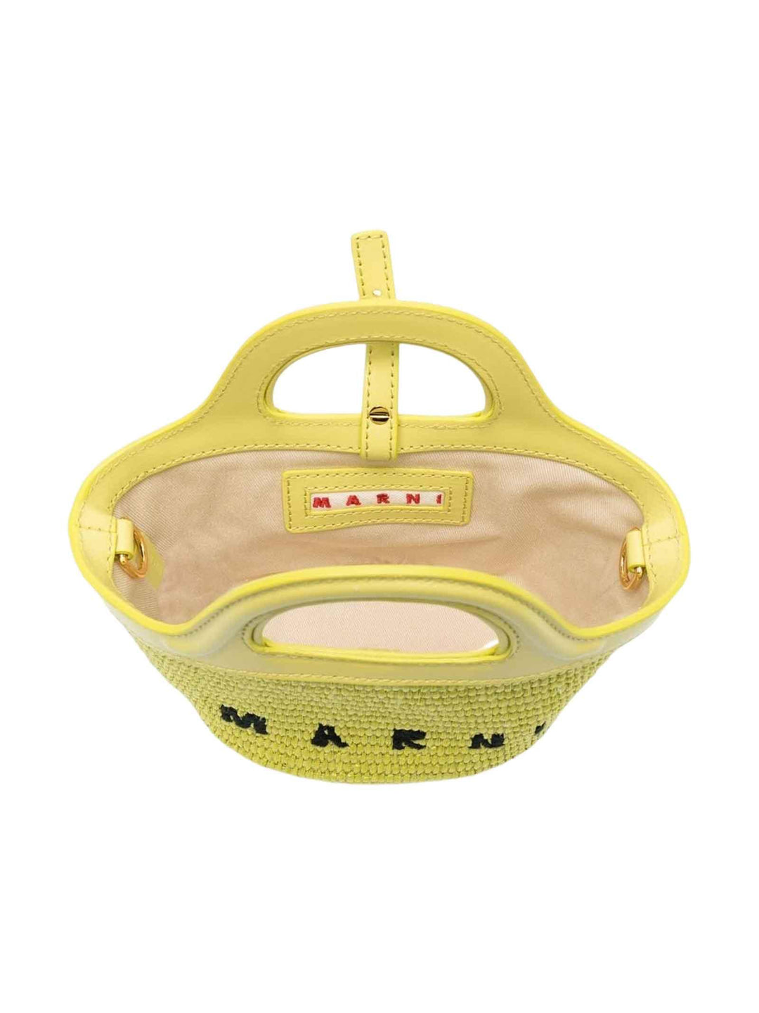 Borsa gialla bambina M00814P3860 00Y07 MARNI KIDS 