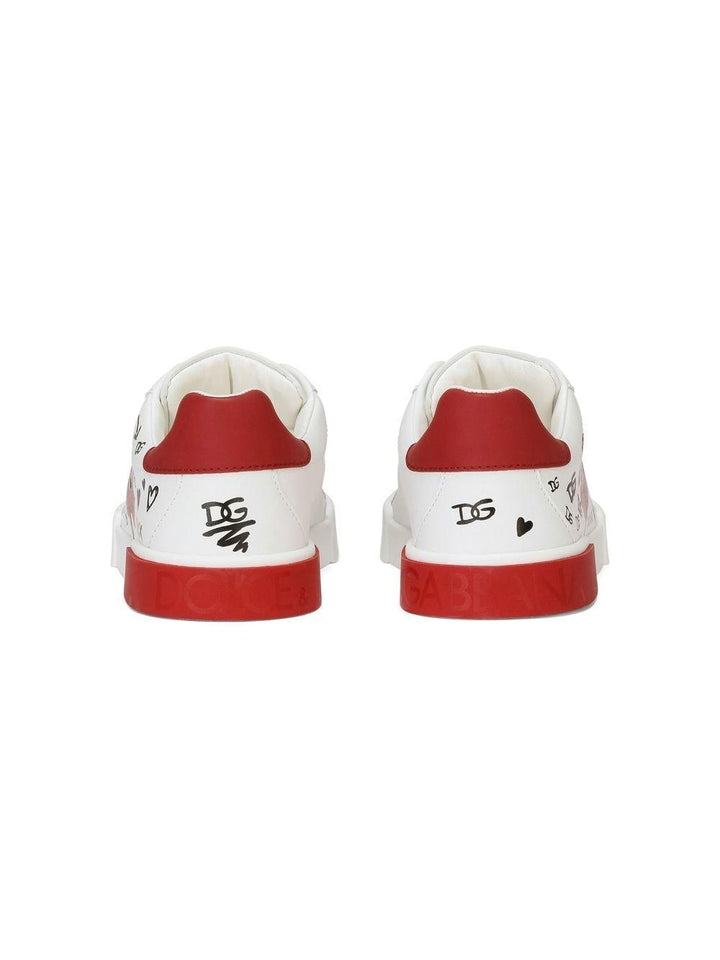 Sneakers bianche bambina