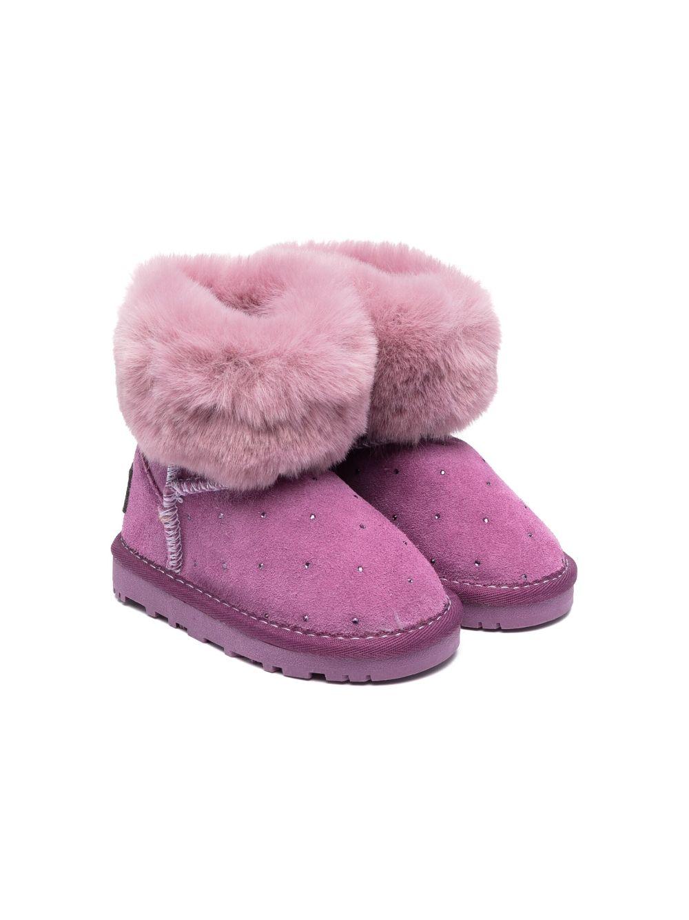 Stivali glicine bambina 8CB0152700 0065 Monnalisa kids 