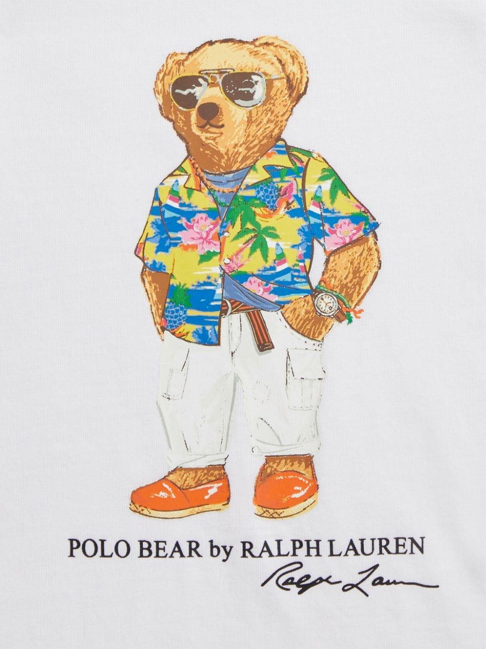 T-shirt bianca/multicolore bambino 322853828 030 RALPH LAUREN KIDS 