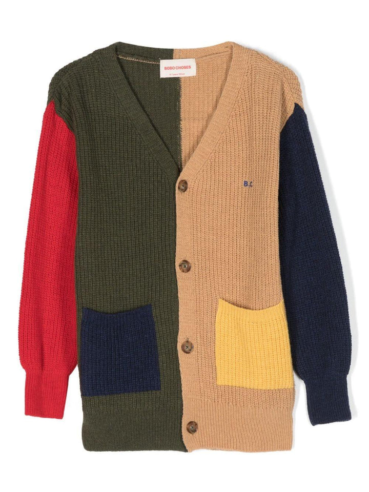 Cardigan multicolor bambino