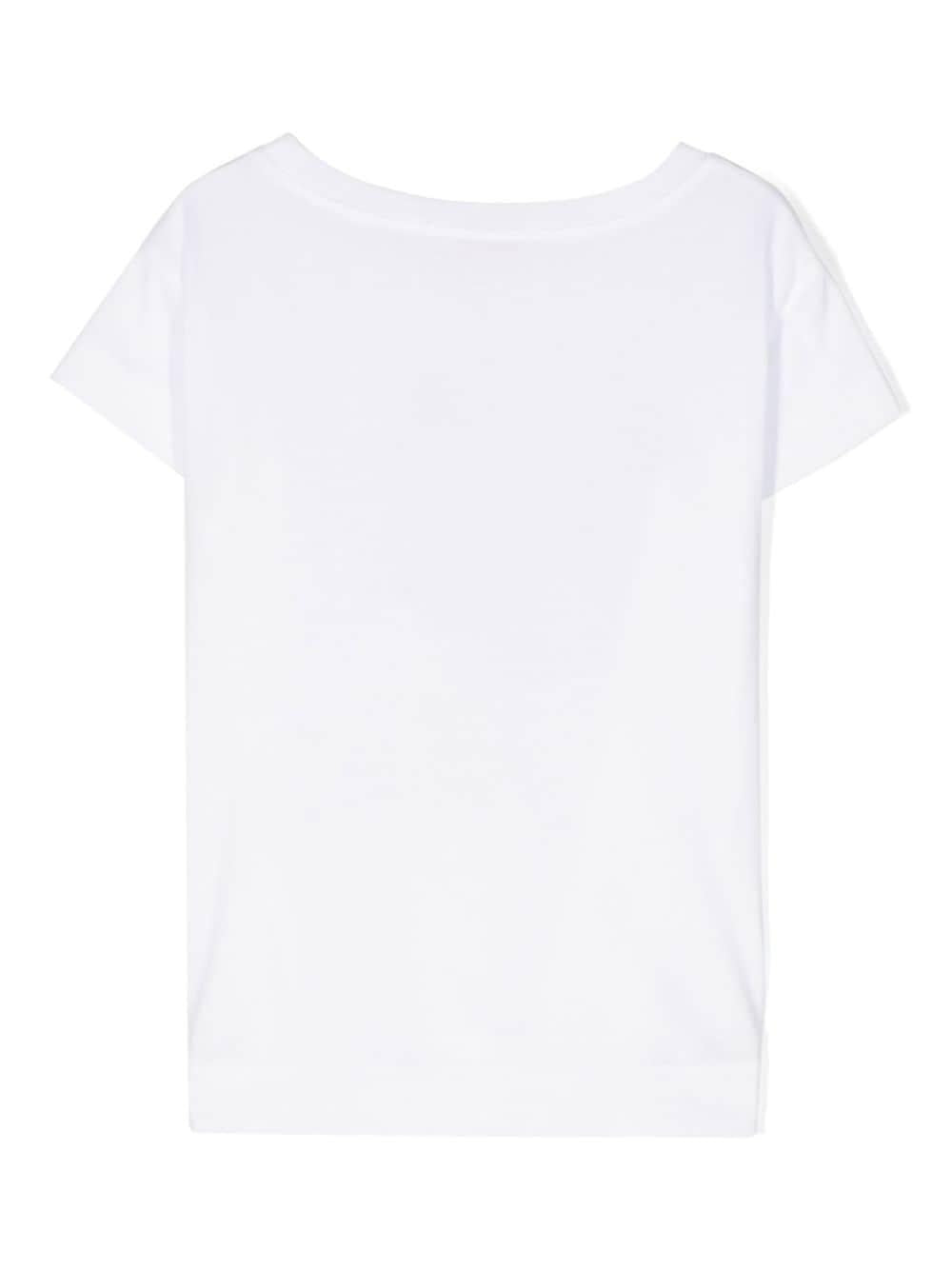 T-shirt bianca bambina