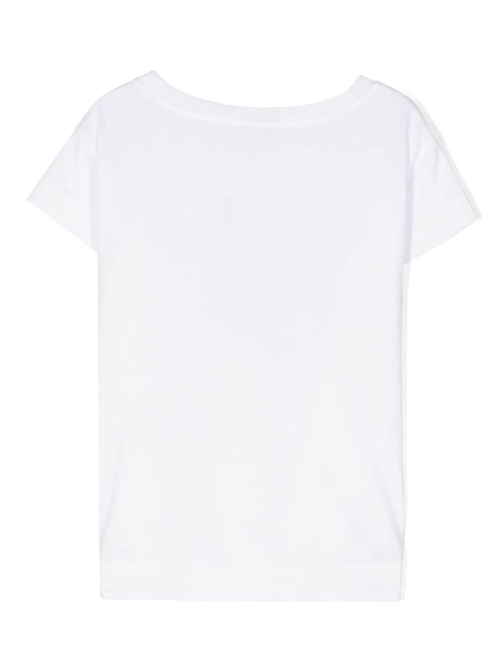 T-shirt bianca bambina