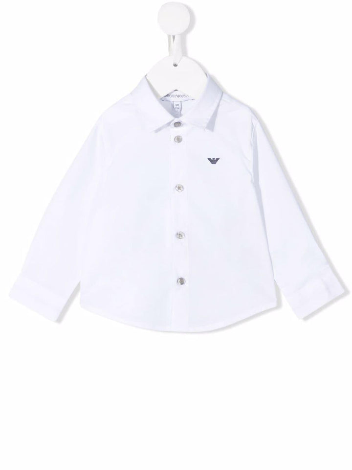 Camicia bianca neonato