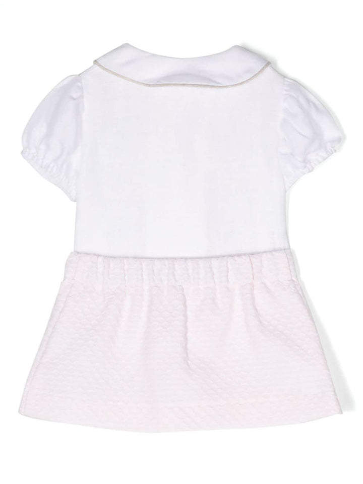 Set bianco/rosa neonata