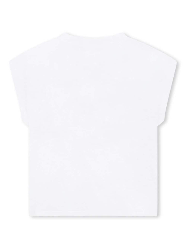 T-shirt bianca bambina