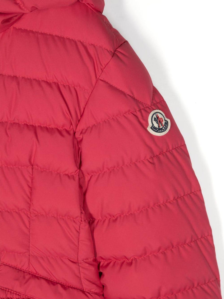 Piumino rosso bambina 1A0000554A81 557 Moncler Kids 