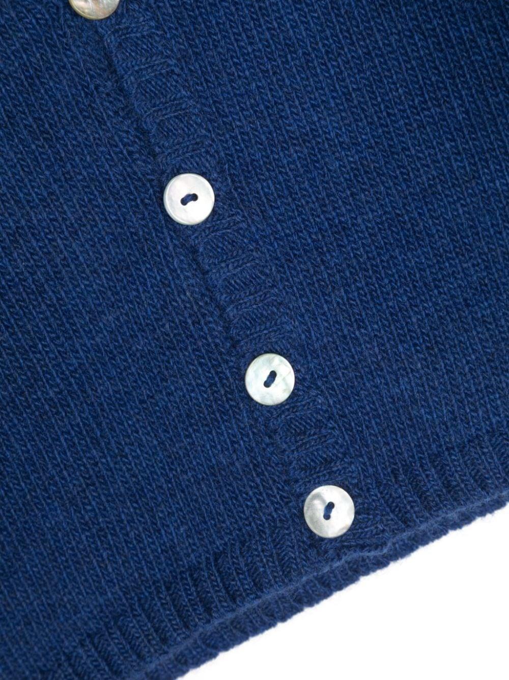 Cardigan blue navy neonata