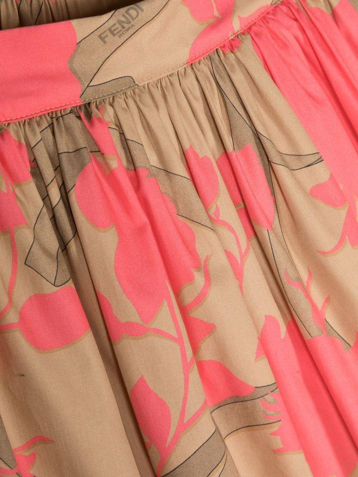 Gonna beige bambina