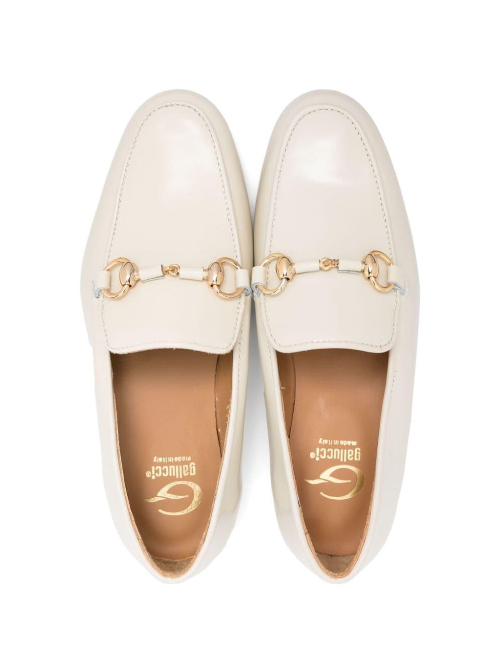 Mocassini beige bambina