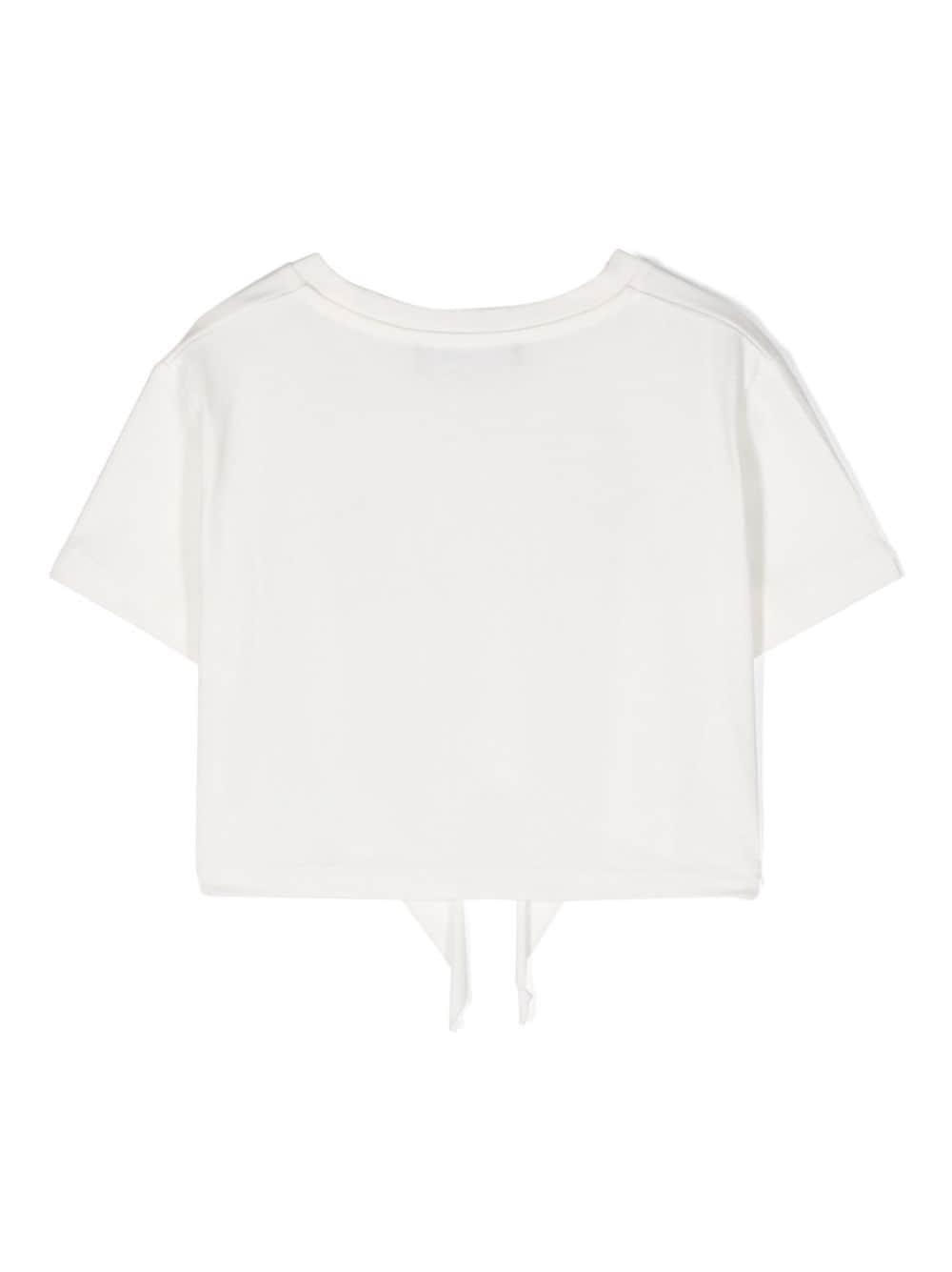 T-shirt bianca bambina