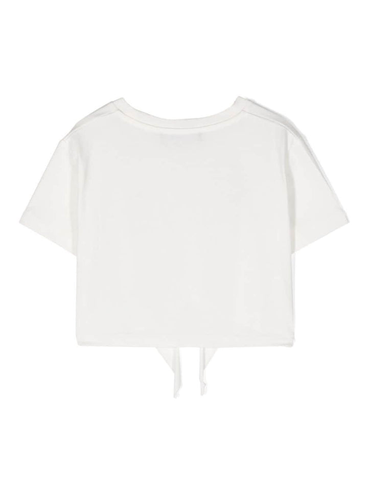 T-shirt bianca bambina