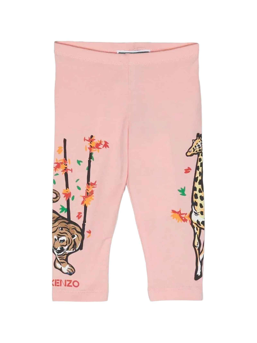 Leggins rosa neonata K04217 46G KENZO KIDS 