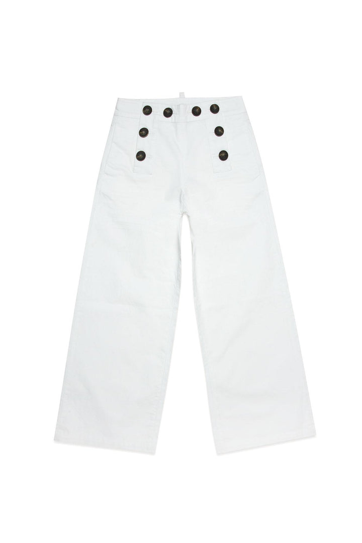 Pantaloni bianchi  bambina