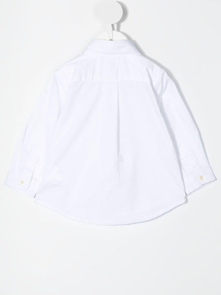 Camicia bianca neonata