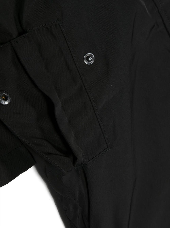Parka nero unisex