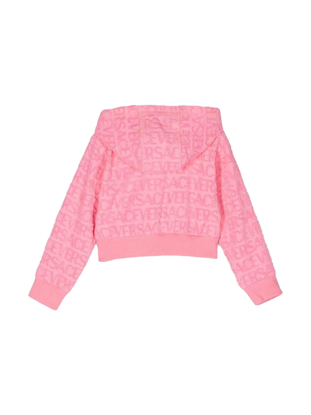 Felpa rosa bambina 10110961A08130 1PO20 VERSACE 