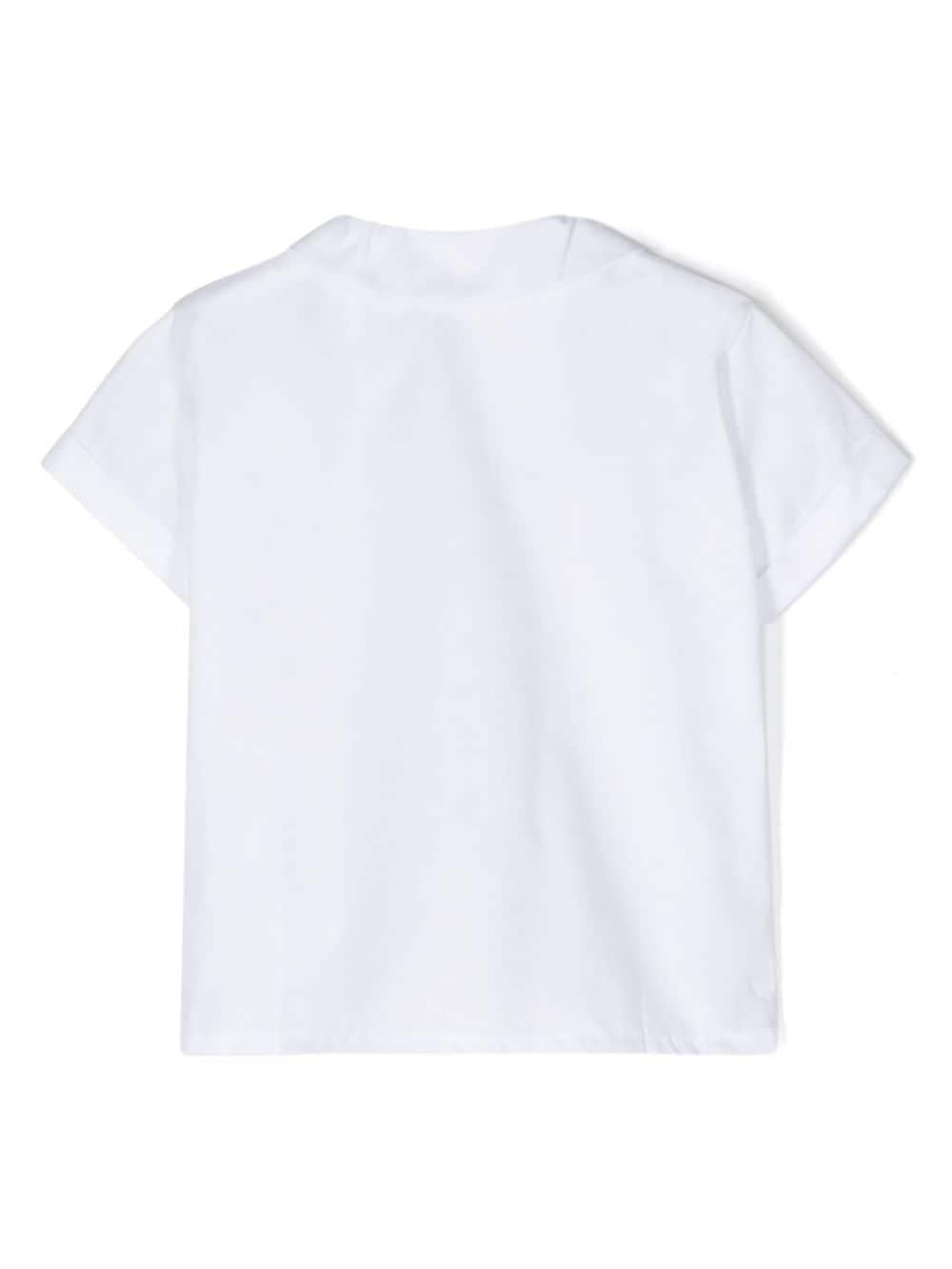 Camicia bianca neonato