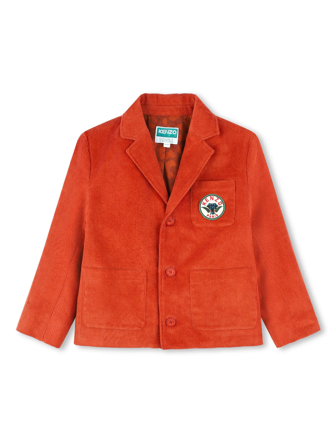 Giacca arancio bambino K60580 328 KENZO KIDS 