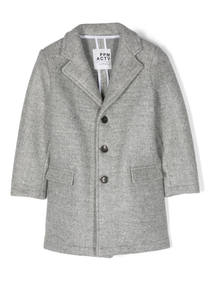 Cappotto grigio bambino