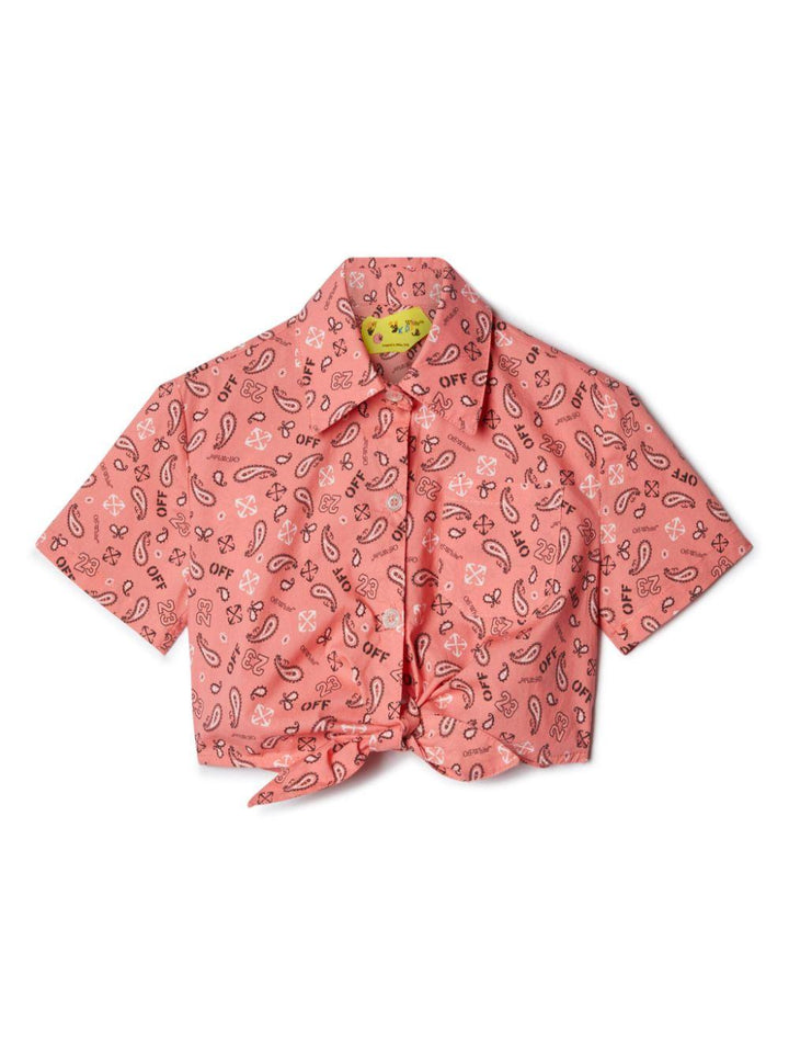 camicia rosa bambina