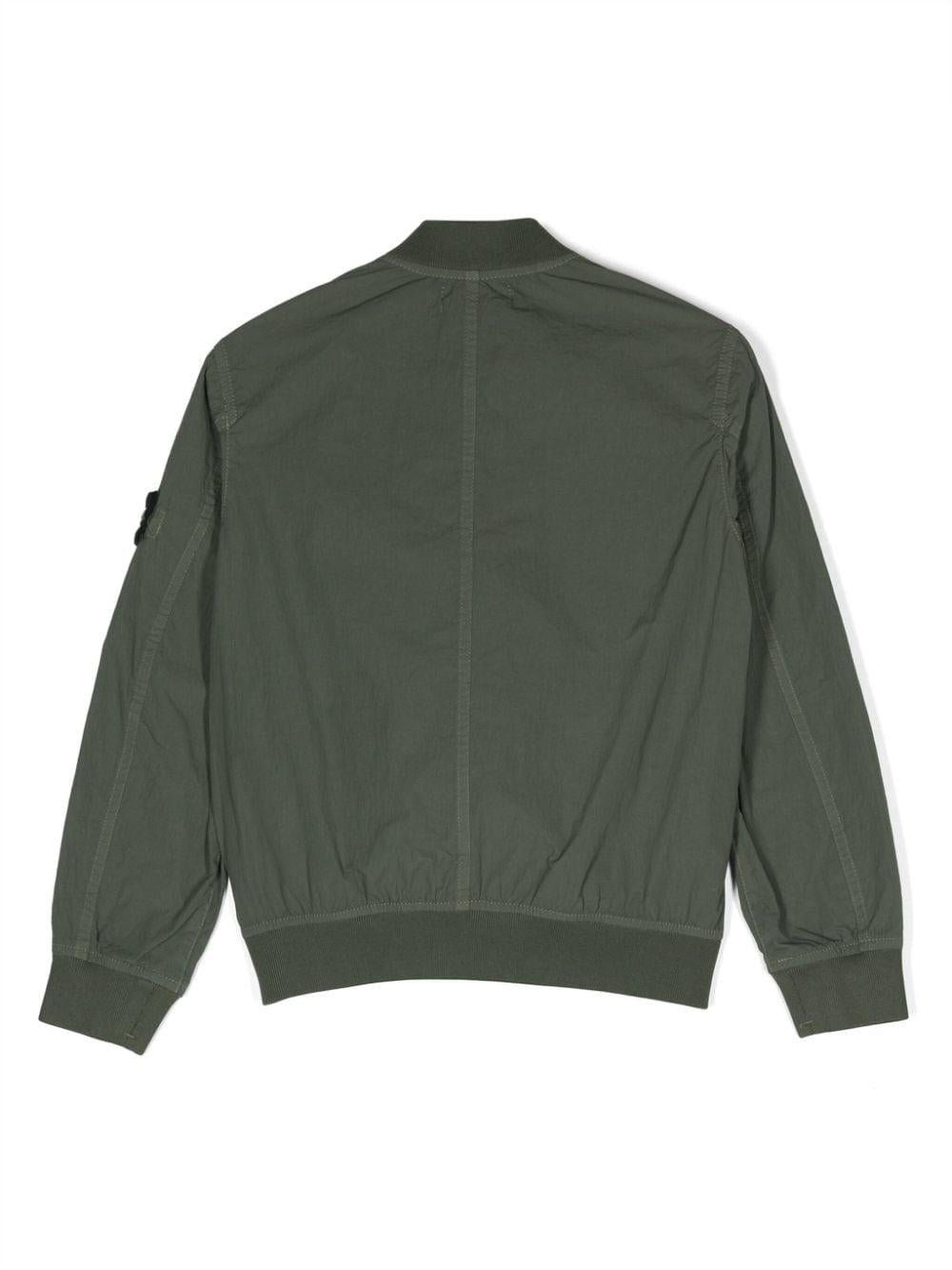 Bomber verde menta bambino